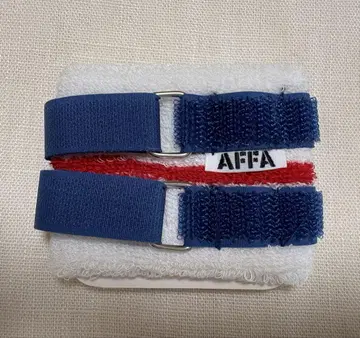 미사용 새상품 90년대 당시 상품 AFFA 파일 리스트 밴드 White
