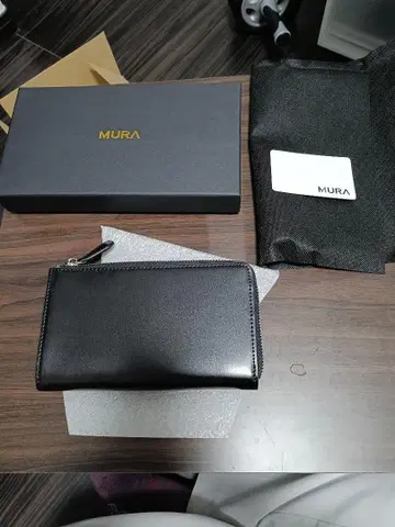 MURA 라운드 지퍼 지갑