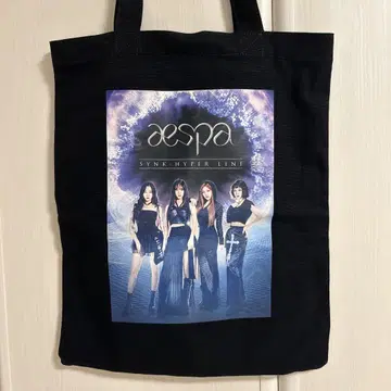 aespa LIVE TOUR 2023 토트백 에스파 굿즈