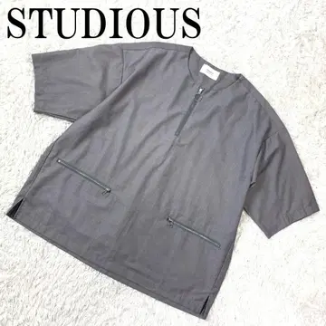 STUDIOUS 스투디우스 풀오버 셔츠 그레이 3 B416
