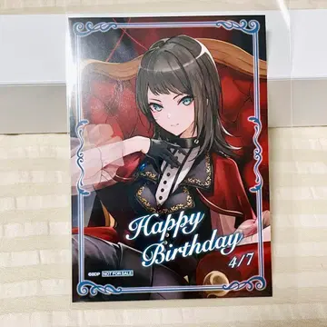 Ave Mujica 벌스데이 티모리스 야하타 카이린 특전 브로마이드 1개