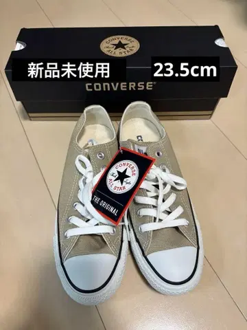 CONVERSE ALL STAR 베이지 로우 컷 스니커즈