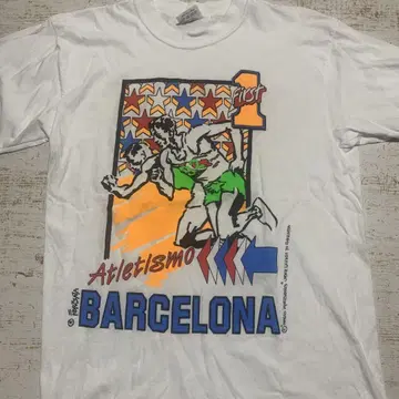 BARCELONA92 프린트 티셔츠 M 사이즈