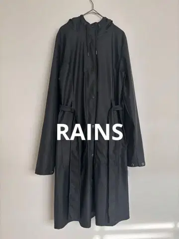 RAINS 레인즈 Curve Jacket 레인코트