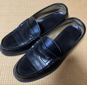 HARUTA 블랙 로퍼