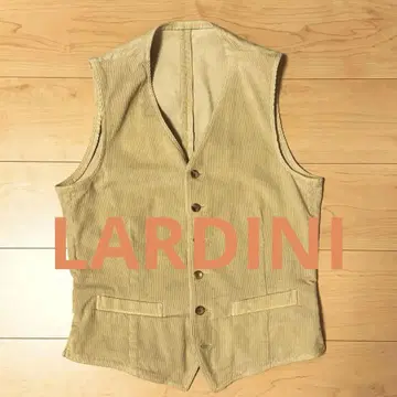 LARDINI 라르디니 베스트 44 코듀로이 베이지 베스트