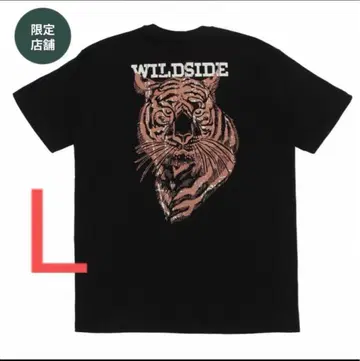 스타벅스 와일드사이드 티셔츠 L 사이즈 프론트 프린트