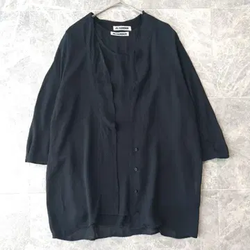 237 질 샌더 JIL SANDER 시어 블라우스 앙상블
