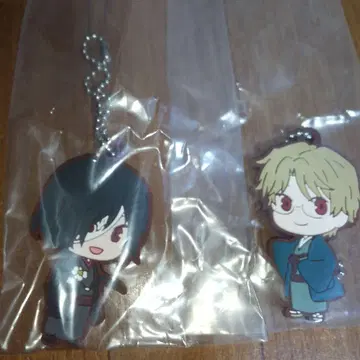 나츠메 우인장 마토 시즈시 & 나토리 슈이치 키링 세트