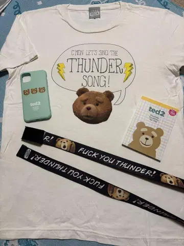 TED 세트 GOOD ROCK SPEED 티셔츠 벨트 iPhone13