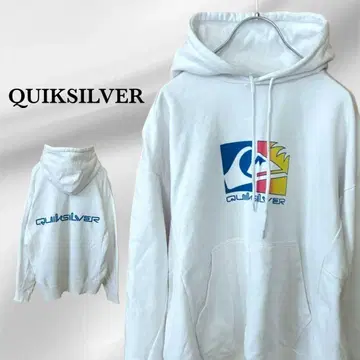 퀵실버 'QUIKSILVER' 후드티/맨투맨 [F] 화이트 흰색