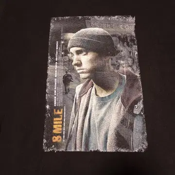 8 Mile 티셔츠 XL 블랙