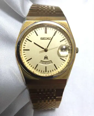 환상적인 레어 SEIKO MAJESTA 손목시계 빈티지 정품 벨트