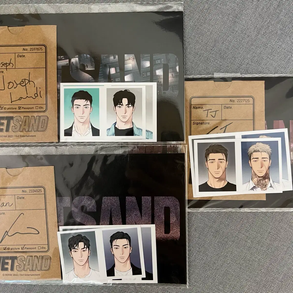 Below cost Wet Sand Taejun TJ Joseph Ian ID photo