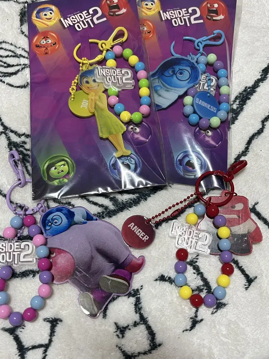 Inside Out Keyring