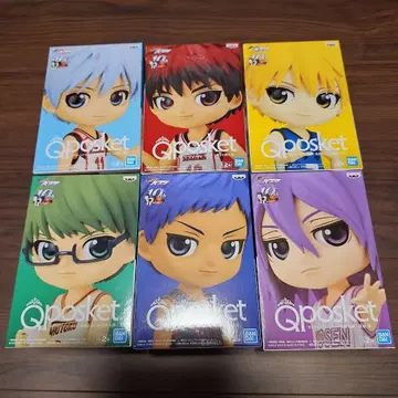 쿠로코의 농구 Qposket 피규어 6종 세트