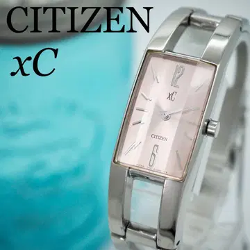 351 CITIZEN 크로스 시 컷 유리 뱅글 여성용 손목시계