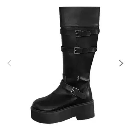 靴 as\"on MAYA LONG BUCKLE BOOTS BLACK 10/30予約発送 [as”on] MAYA LONG BUCKLE BOOTS / BLACK 正規品