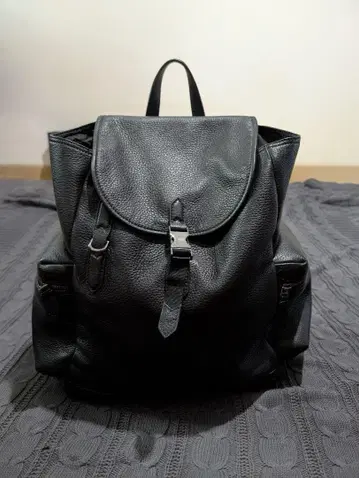 BALLY 가죽 백팩 블랙