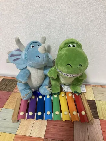토이스토리 걸이 봉제 인형 트릭시 렉스 택 포함 새상품