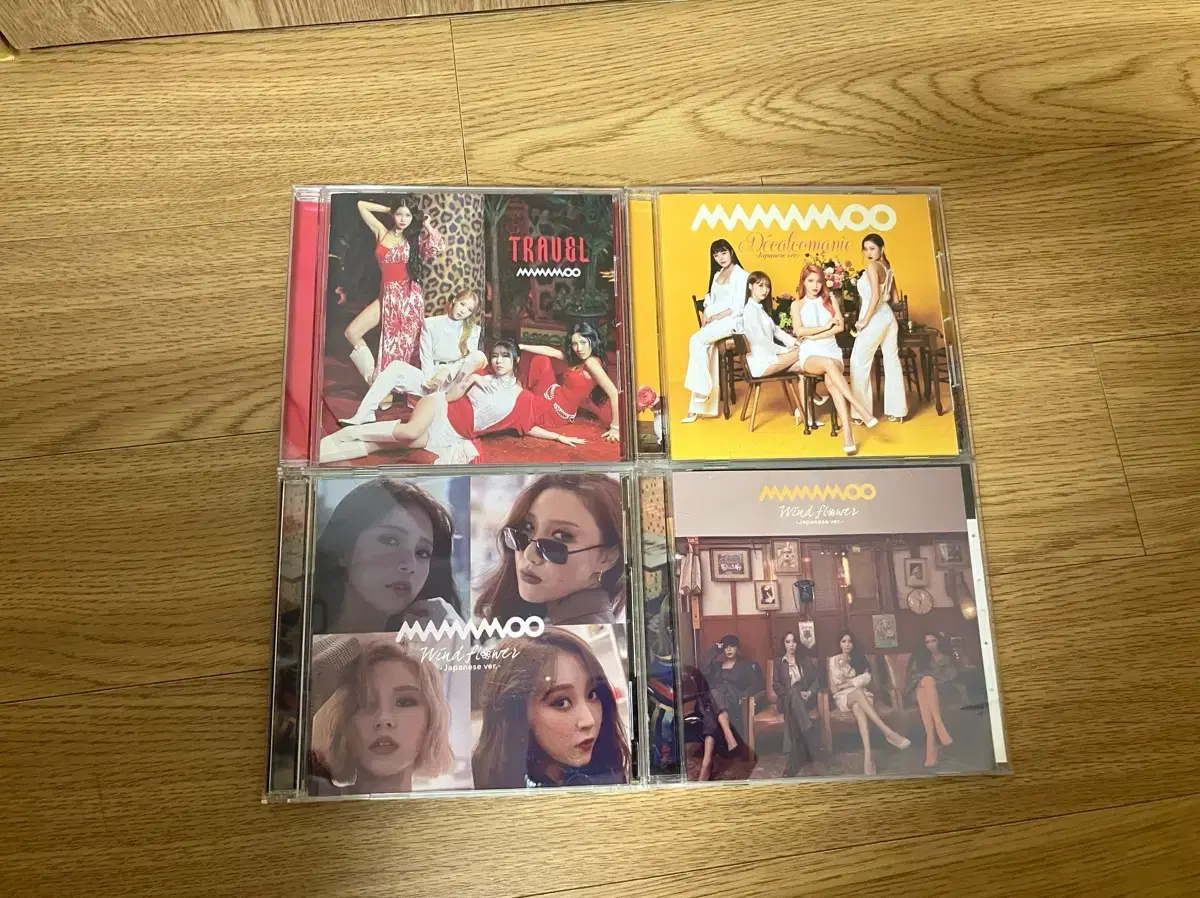 마마무 일본 개봉 앨법 일괄