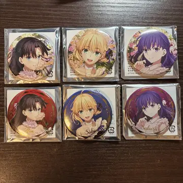 Fate/stay night 20주년 캔뱃지 린 세이버 벚꽃 컴프