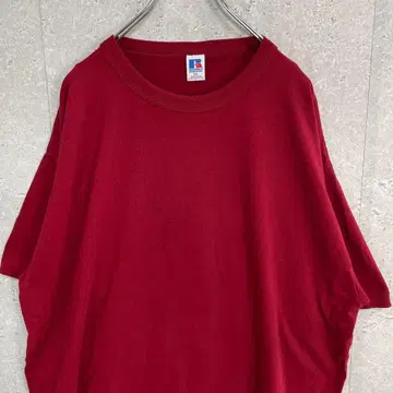 러셀 애슬레틱 USA제 90년대 무지 넘버링 티셔츠 2XL