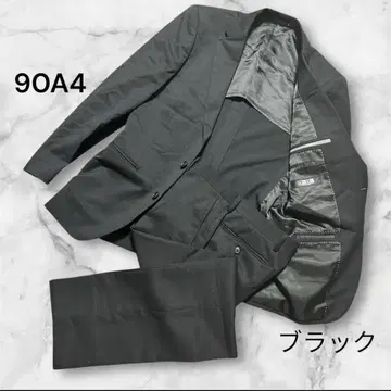 블랙 포멀 슈트 남성용 정장 비즈니스 관혼상제 90A4