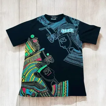 레어 COOGI 쿠지 티셔츠 2XL 빅 사이즈 쿠지 구제 의류 자수