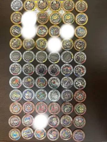 요괴워치 요괴 메달 트레저 메달 묶음 판매 61개