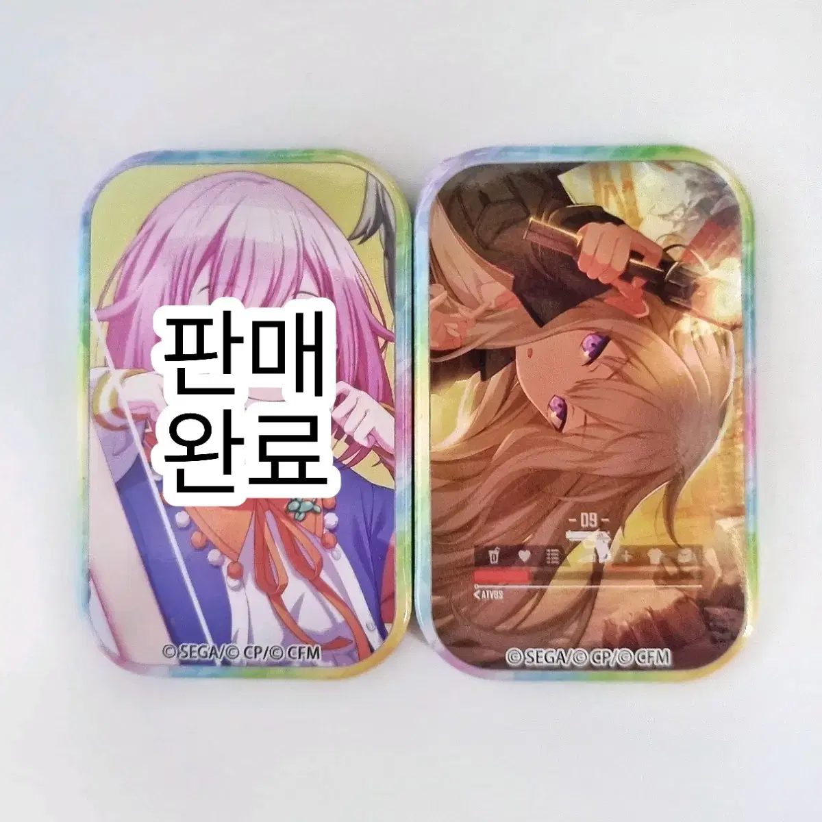 프로세카 프세카 네네 각전 스퀘어 사각 캔뱃지