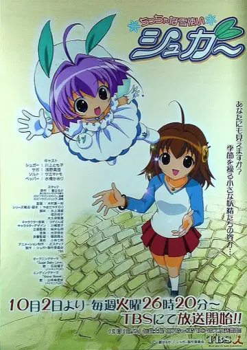 방송 예고 작은 눈의 요정 슈가 B2 포스터