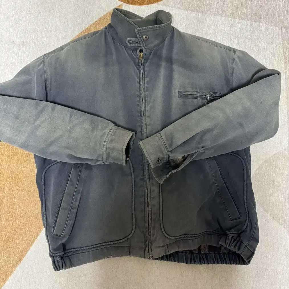 80s〜90s Ralph Lauren Drizzler jacket Vintage RARE 90s Polo Ralph Lauren Scribble Police Logo Wool