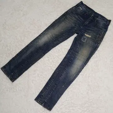 새상품급 닐바렛 데님 팬츠 SLOUCH FIT 인디고 29인치