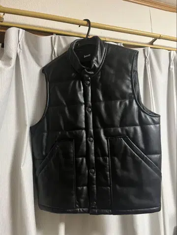 Schott 가죽 베스트