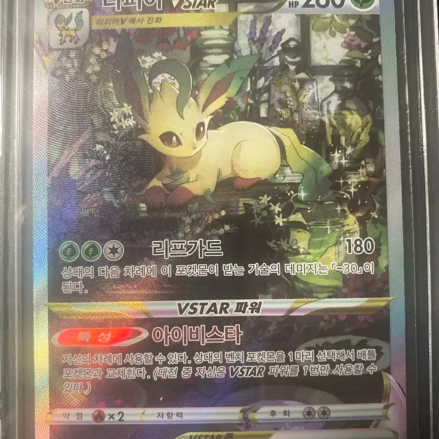 VSTAR ゲーム・おもちゃ・グッズ Leafeon VSATR SAR PSA10