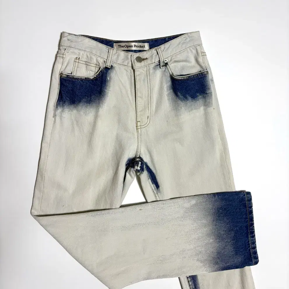 韓国商品/STUDIO TABLE DOUBLE WAIST WIDE DENIM Double Knee Denim Pants | STUDIO SEVEN (スタジオ セブン)