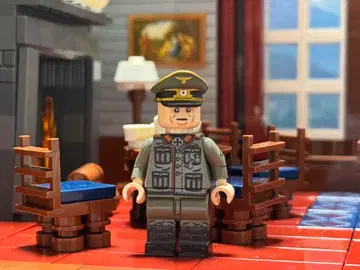 한정품] 레고 독일군 롬멜 원수 장군 탱크 레고 미니 피규어 ww2