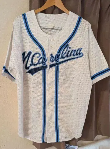 노스캐롤라이나 베이스볼 셔츠 힙합