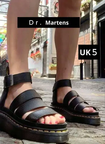 Dr.Martens 닥터마틴 CLARISSA2QUAD 블랙 UK5