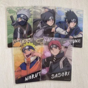 NARUTO 피카챠무 picharm 클리어 카드 소년기 세트
