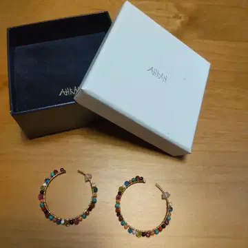 AHKAH 귀걸이 천연 소재