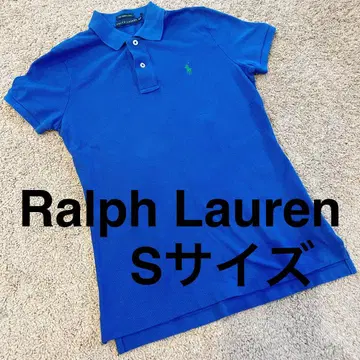 Ralph Lauren 스키니 폴로 셔츠 S 파랑 여성용 면100%