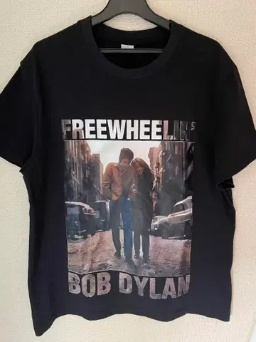 FREEWHEELIN' BOB DYLAN 티셔츠 M 사이즈