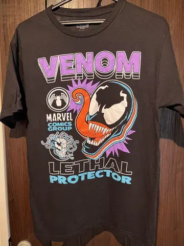 MARVEL VENOM 베놈 PRINT T M 블랙