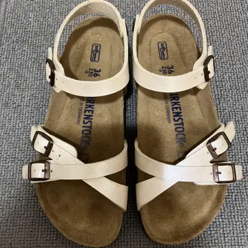 BIRKENSTOCK 화이트 샌들 36