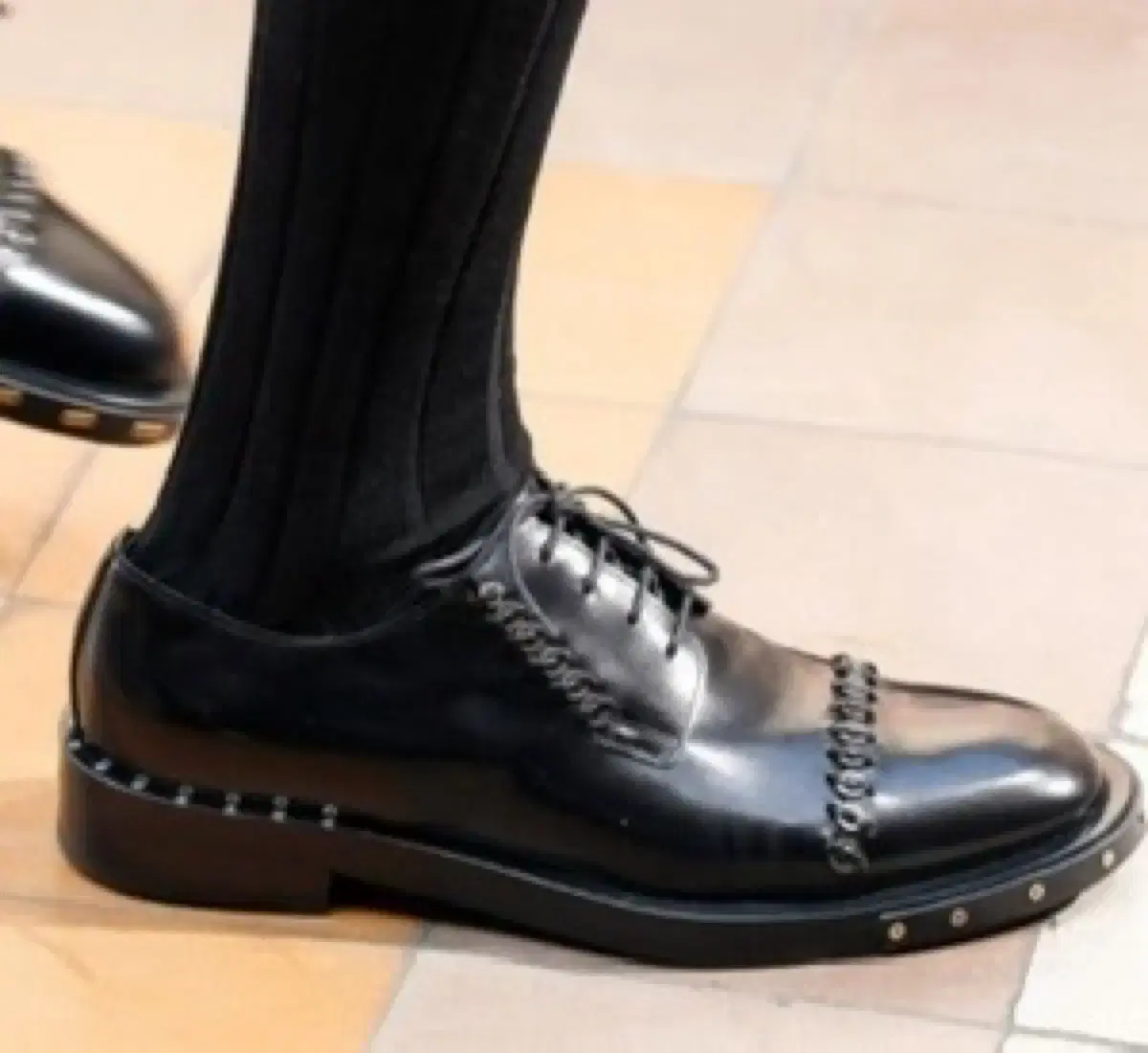Lanvin Piercing Derby Shoes