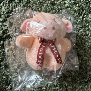 새상품 포포짱(S) 돼지 봉제 인형