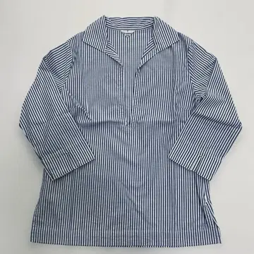 SATIN BOWERVIRD 블라우스 스트라이프