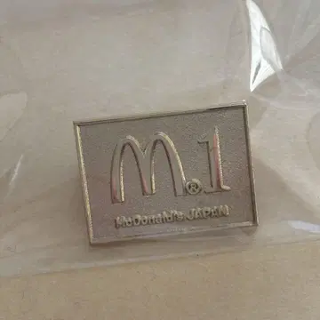 맥 핀 배지 맥도날드 맥 크루 핀 배지 M-1 근속 1년